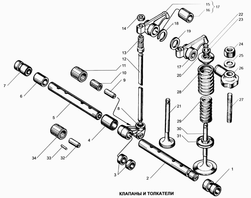 Valves and lifters