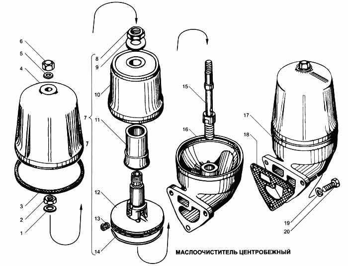 Centrifugal oil purifier