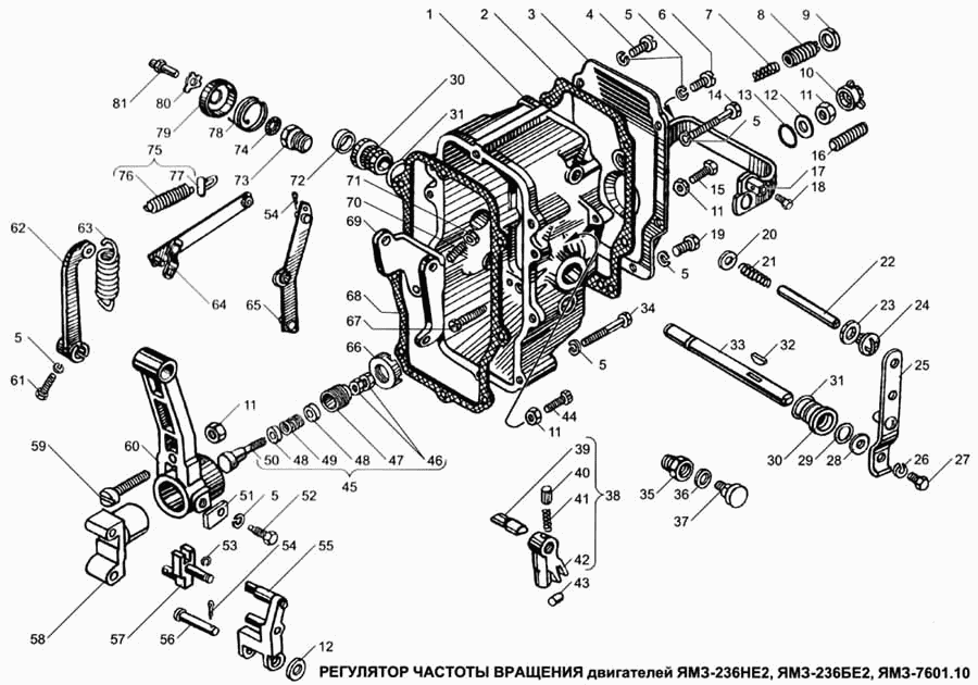 C engines speed controller