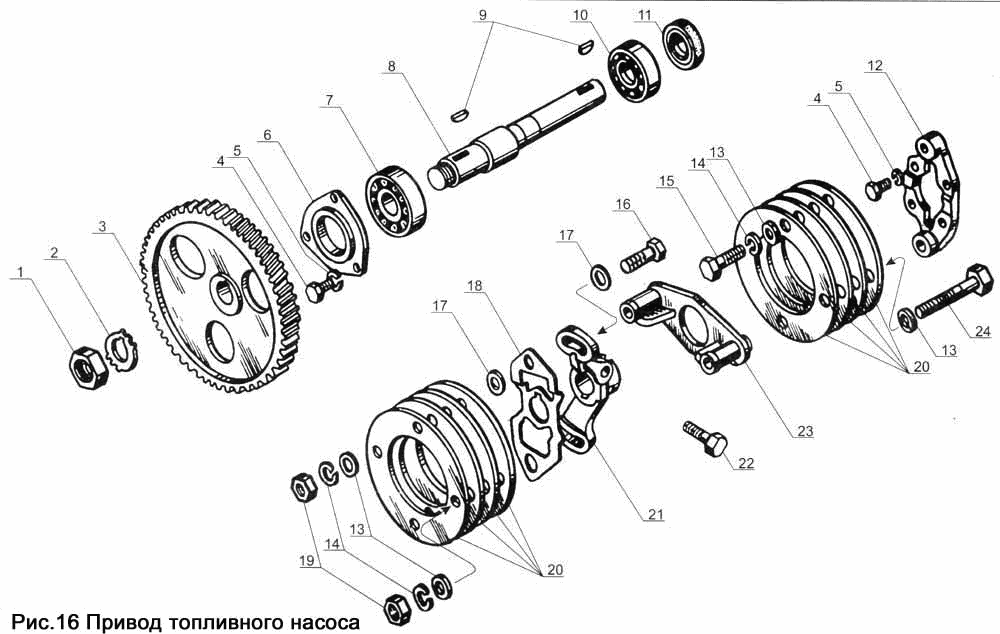 Fuel pump drive