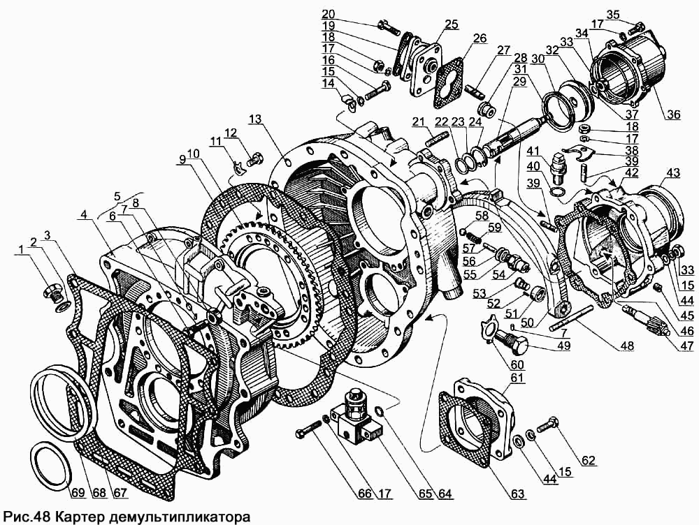 Splitter housing