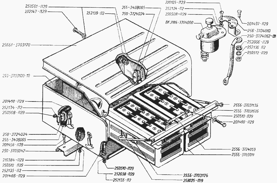 Packing iron ring