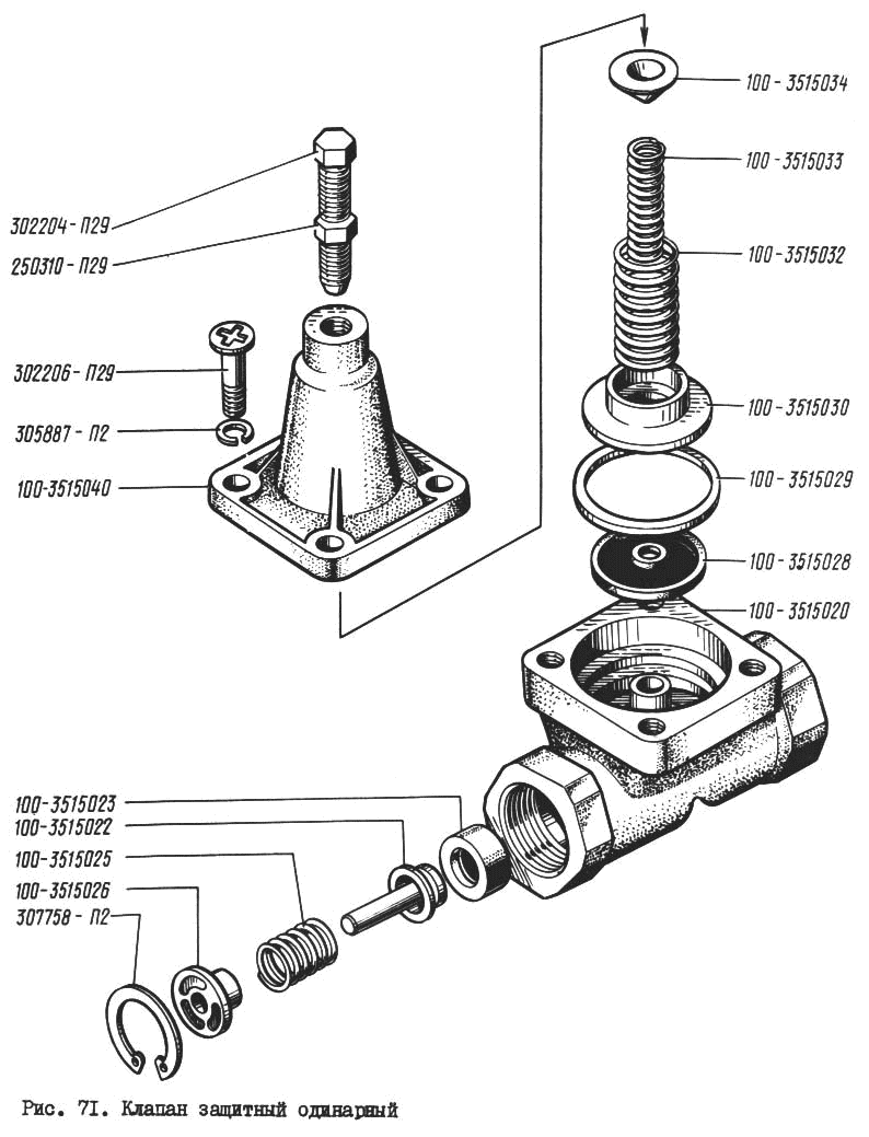 Single safety valve