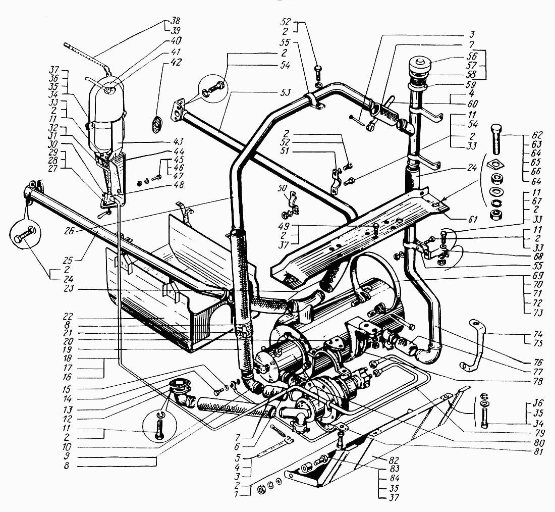 Prestarting heater