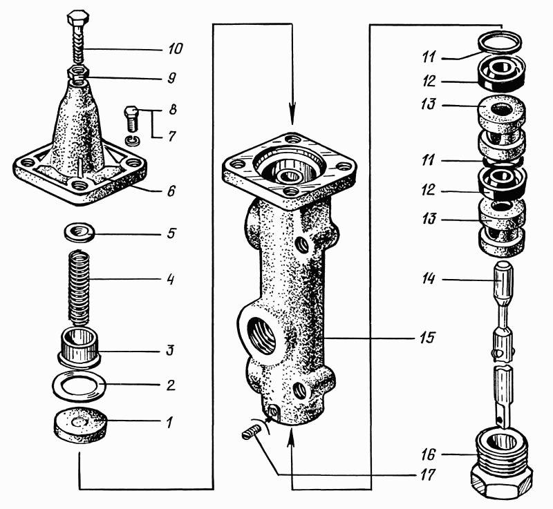 Tire pressure control valve 