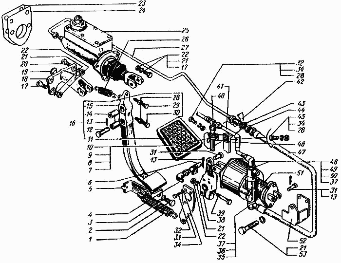 Clutch control drive