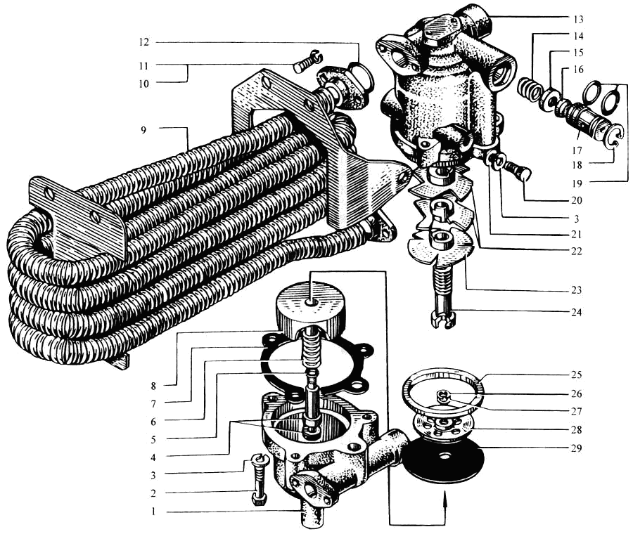 Water separator (till 2000)