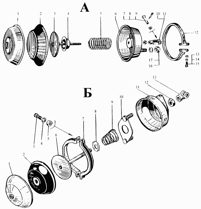 Brake chambers