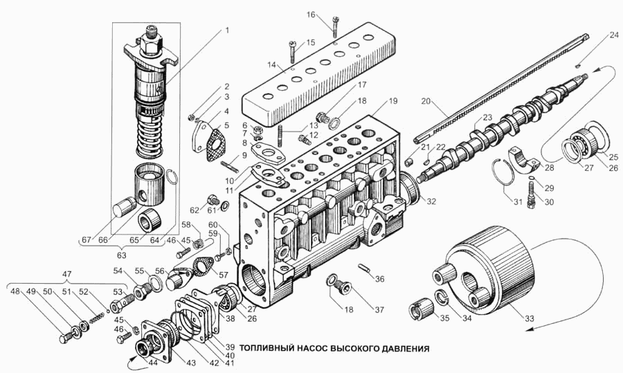 Топливный насос высокого давления