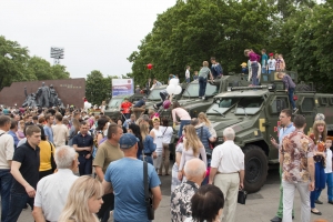 KrAZ Trucks are Ornament to Victory Day