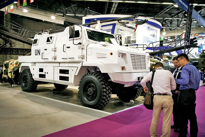 EUROSATORY 2014: KrAZ-MPV Shrek One потрапив у поле зору оборонних і миротворчих відомств багатьох країн світу