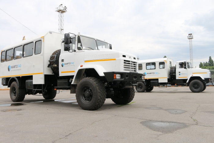 KrAZ All-Terrain Buses Shipped to “Ukrgazdobycha” Units